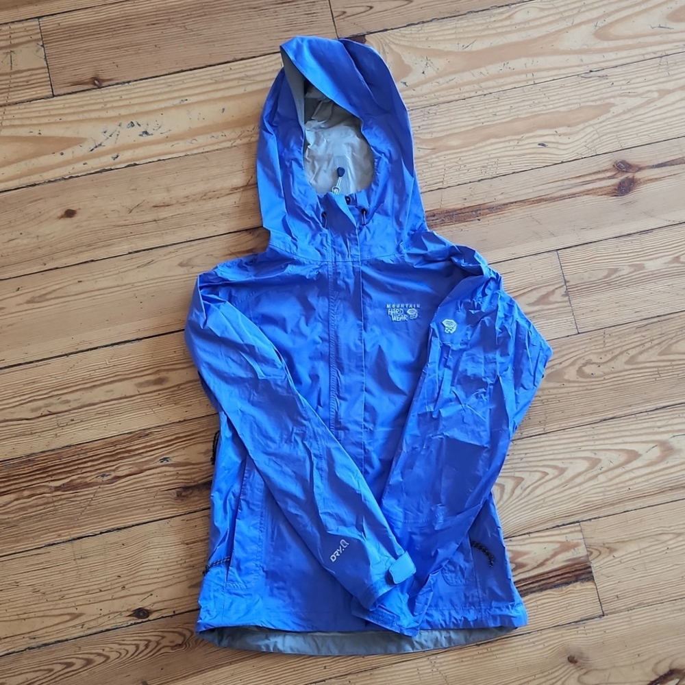 Mountain Hardwear Women's Rain Jacket with DryQ Waterproof
